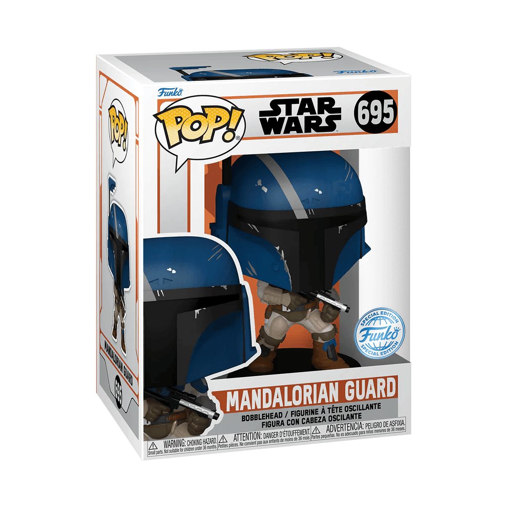 FUN76679 Star Wars: Mandalorian - Mandalorian Guard US Exclusive Pop! Vinyl [RS] - Funko - Titan Pop Culture