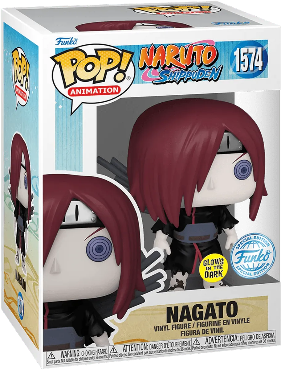 FUN76680 Naruto: Shippuden - Nagato Glow-in-the-Dark Pop! Vinyl [RS] - Funko - Titan Pop Culture