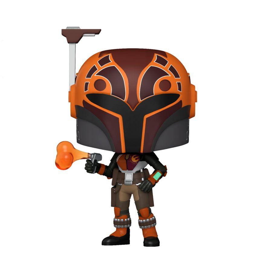 FUN76705 Star Wars: Rebels - Sabine Wren US Exclusive Metallic Pop! Vinyl [RS] - Funko - Titan Pop Culture