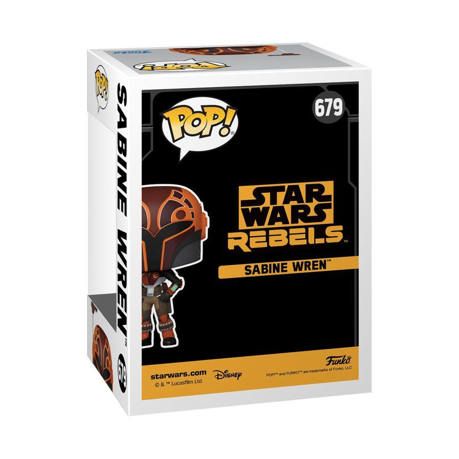 FUN76705 Star Wars: Rebels - Sabine Wren US Exclusive Metallic Pop! Vinyl [RS] - Funko - Titan Pop Culture