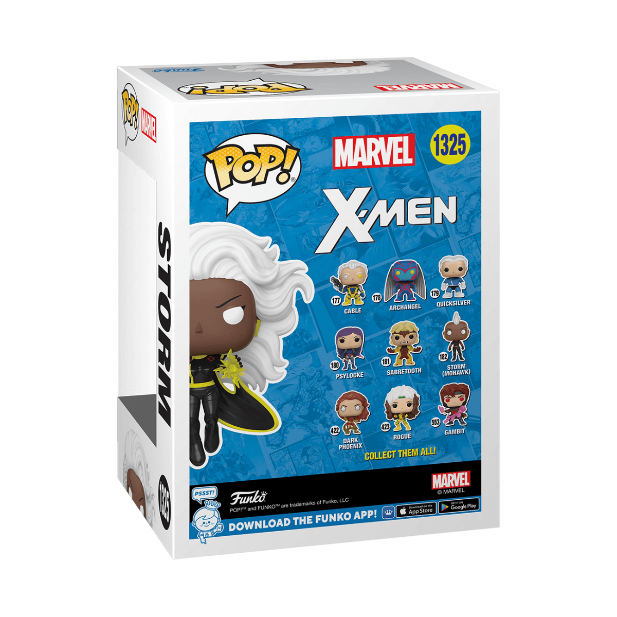 FUN76707 X-Men - Storm US Exclusive Glow Pop! Vinyl [RS] - Funko - Titan Pop Culture