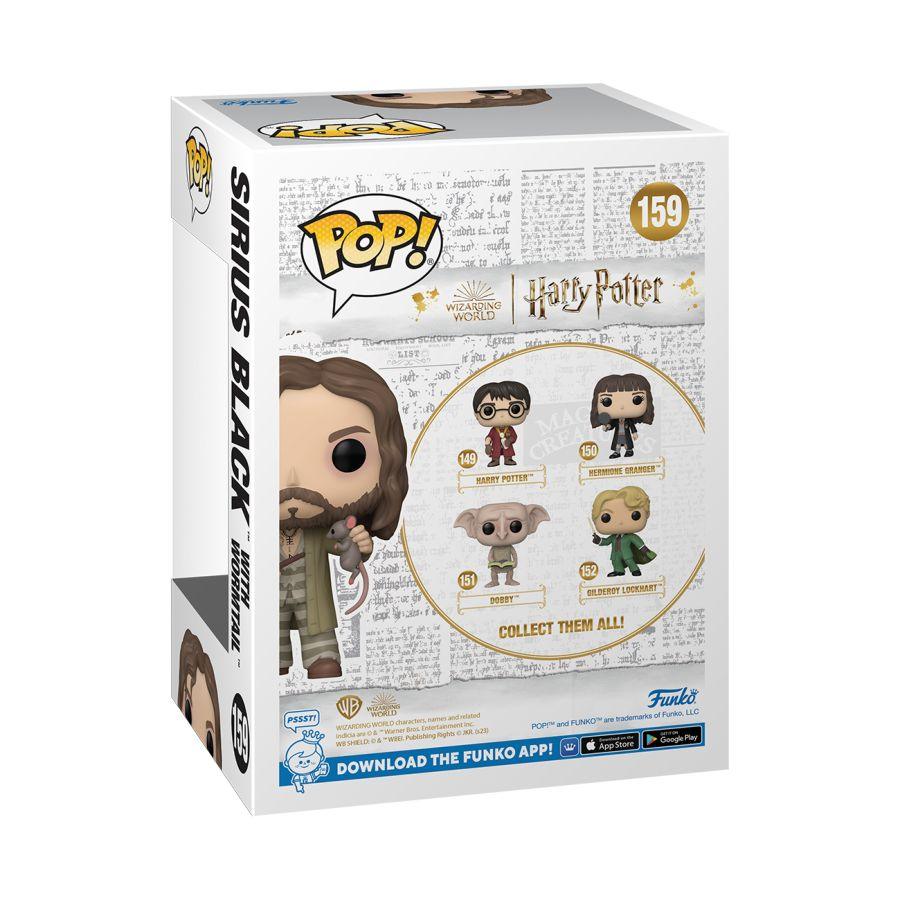 FUN76708 Harry Potter - Sirius Black with Wormtail US Exclusive Pop! Vinyl [RS] - Funko TBA - Titan Pop Culture