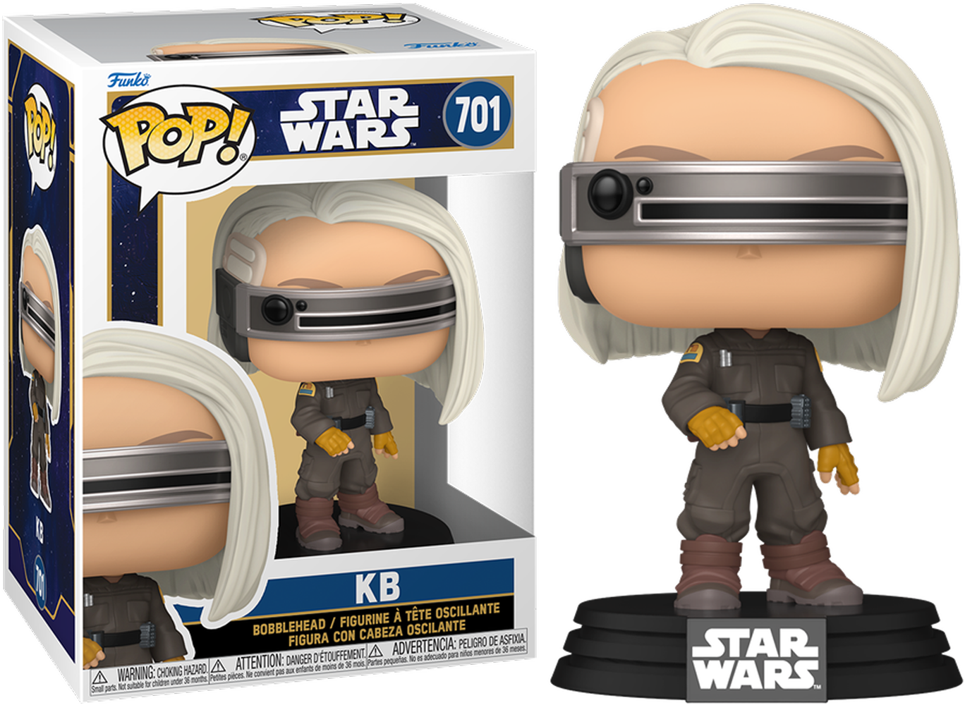 FUN76732 Star Wars: Skeleton Crew - KB Pop! Vinyl - Funko - Titan Pop Culture