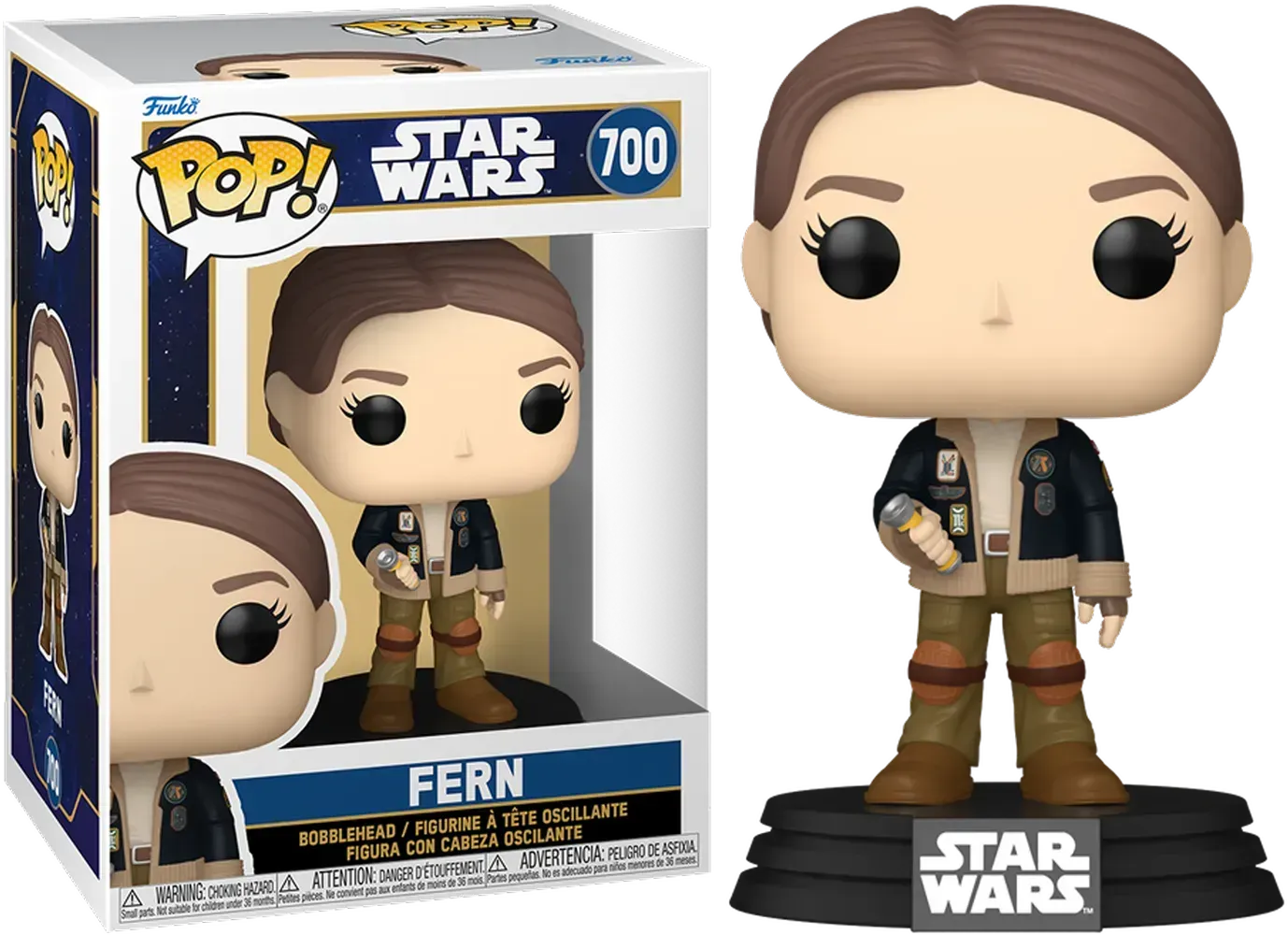 FUN76733 Star Wars: Skeleton Crew - Fern Pop! Vinyl - Funko - Titan Pop Culture