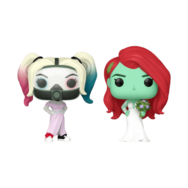 FUN76738 Harley Quinn: Animated TV Series (2019) - Harley Quinn & Poison Ivy Pop! Vinyl 2-Pack [RS] - Funko - Titan Pop Culture