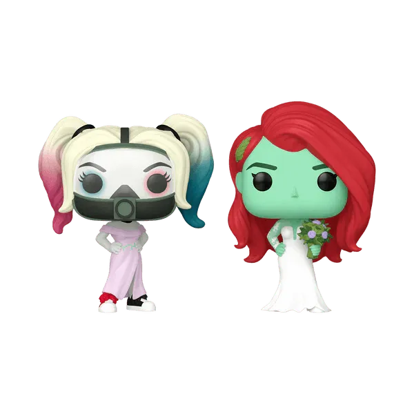 FUN76738 Harley Quinn: Animated TV Series (2019) - Harley Quinn & Poison Ivy Pop! Vinyl 2-Pack [RS] - Funko - Titan Pop Culture