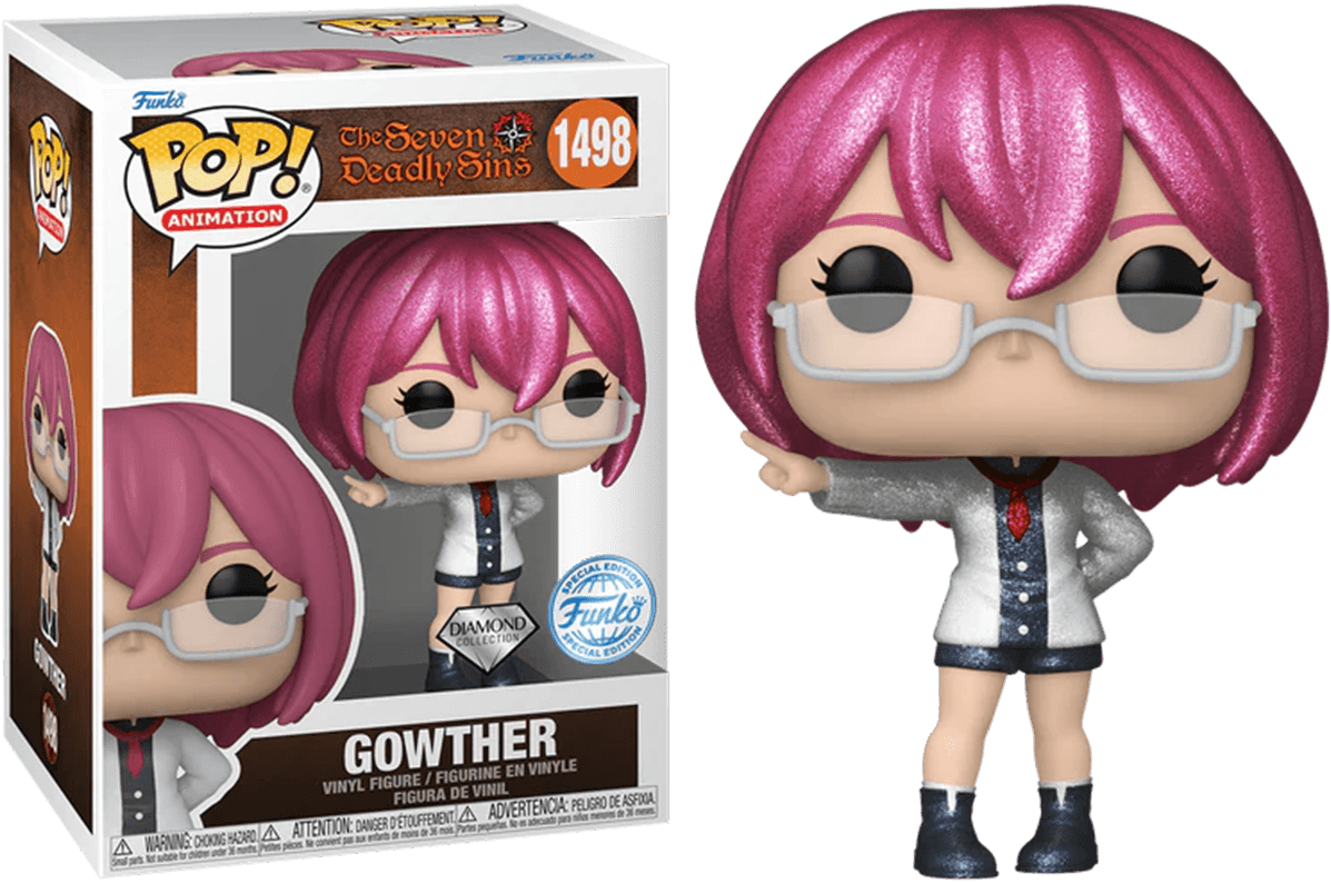 FUN76739 Seven Deadly Sins - Gowther US Exclusive Diamond Glitter Pop! Vinyl [RS] - Funko - Titan Pop Culture