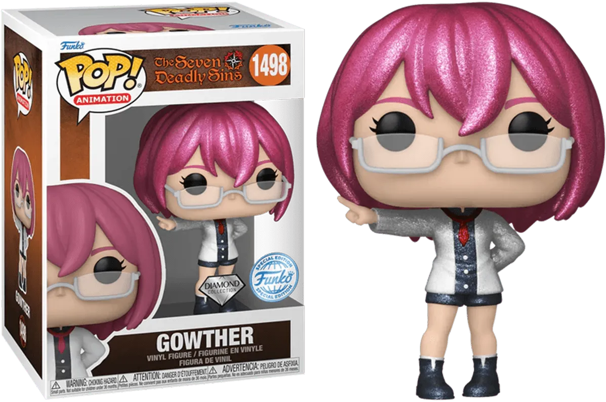 FUN76739 Seven Deadly Sins - Gowther US Exclusive Diamond Glitter Pop! Vinyl [RS] - Funko - Titan Pop Culture