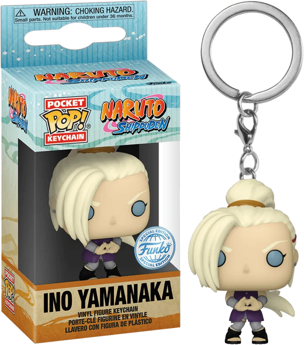 FUN76744 Naruto: Shippuden - Ino Yamanaka Pocket Pop! Keychain - Funko - Titan Pop Culture