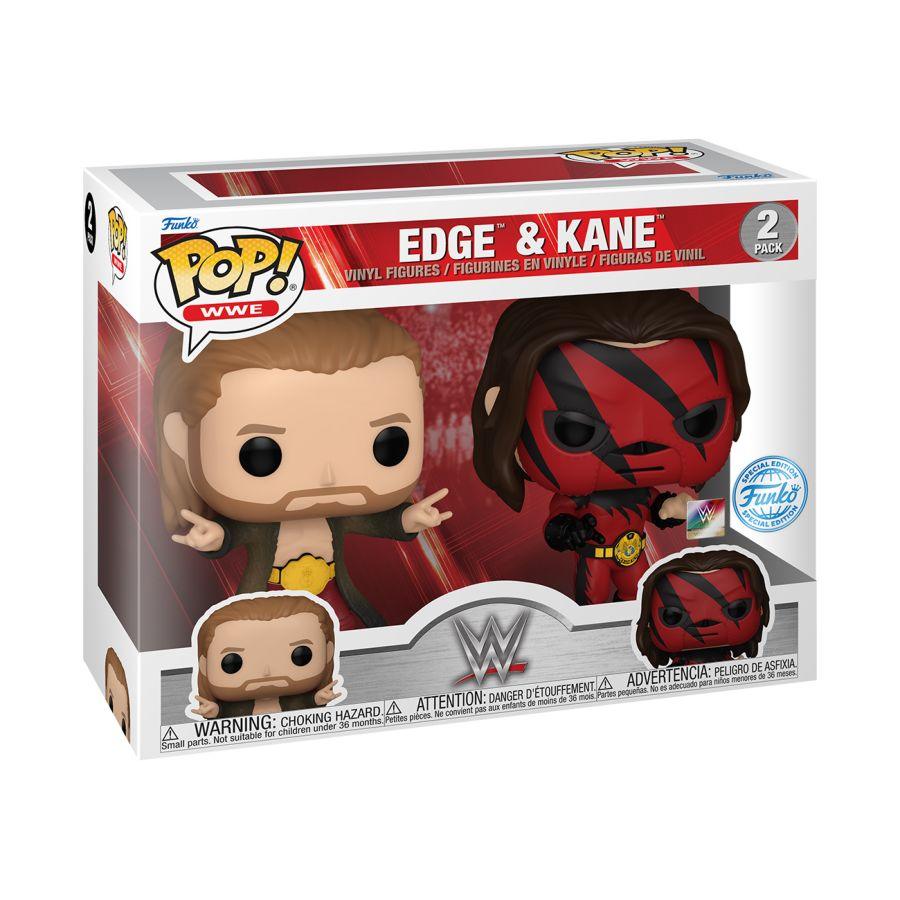 FUN76783 WWE - Edge & Kane Pop! US Exclusive Pop! 2-Pack [RS] - Funko - Titan Pop Culture