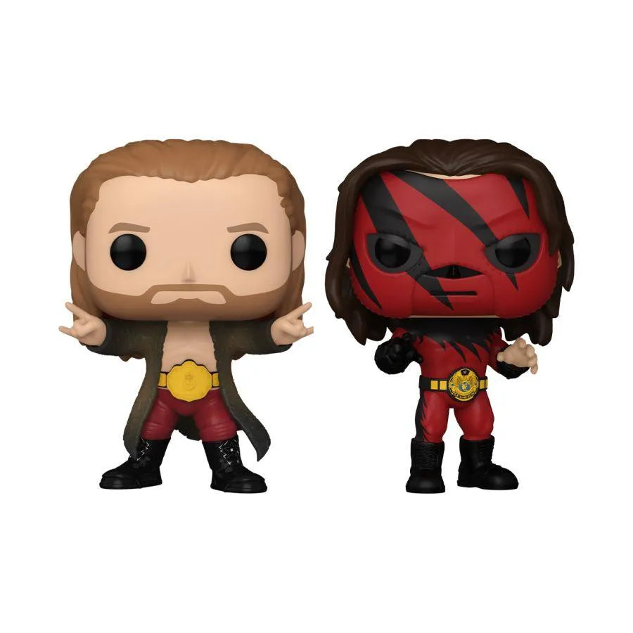 FUN76783 WWE - Edge & Kane Pop! US Exclusive Pop! 2-Pack [RS] - Funko - Titan Pop Culture