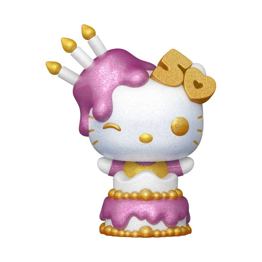 FUN76785 Hello Kitty 50th - Hello Kitty Cake DGL US Exclusive Pop! Vinyl [RS] - Funko - Titan Pop Culture