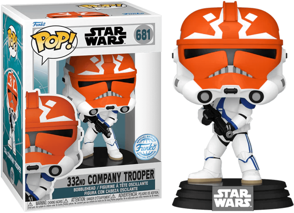 FUN76824 Star Wars: Ahsoka (TV) - 332nd Company Trooper US Exclusive Pop! Vinyl [RS] - Funko - Titan Pop Culture