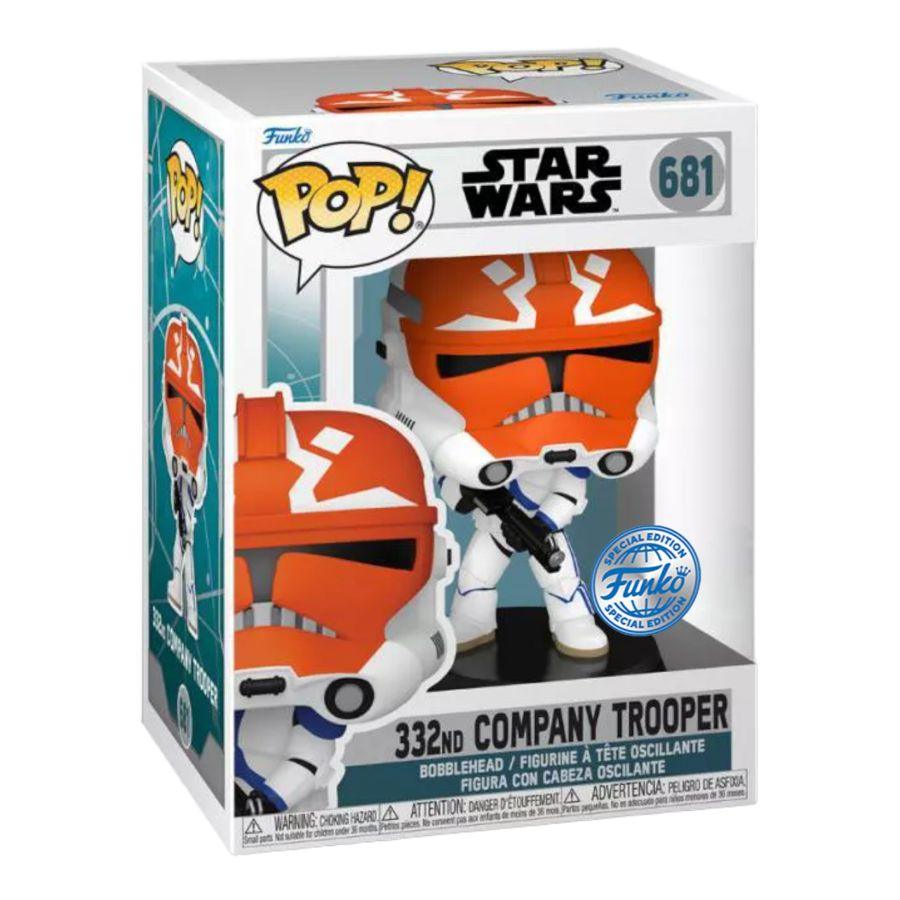 FUN76824 Star Wars: Ahsoka (TV) - 332nd Company Trooper US Exclusive Pop! Vinyl [RS] - Funko - Titan Pop Culture