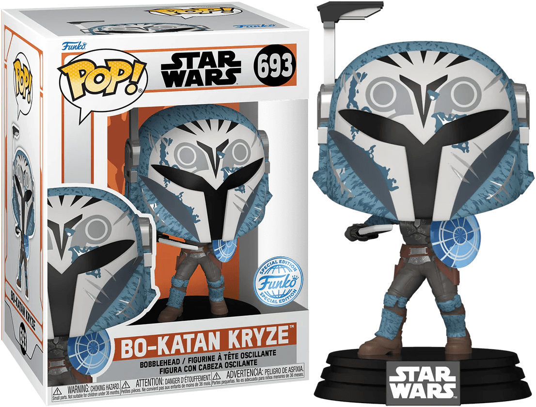 FUN76828 Star Wars: Mandalorian - Bo-Katan with Shield US Exclusive Pop! Vinyl [RS] - Funko - Titan Pop Culture