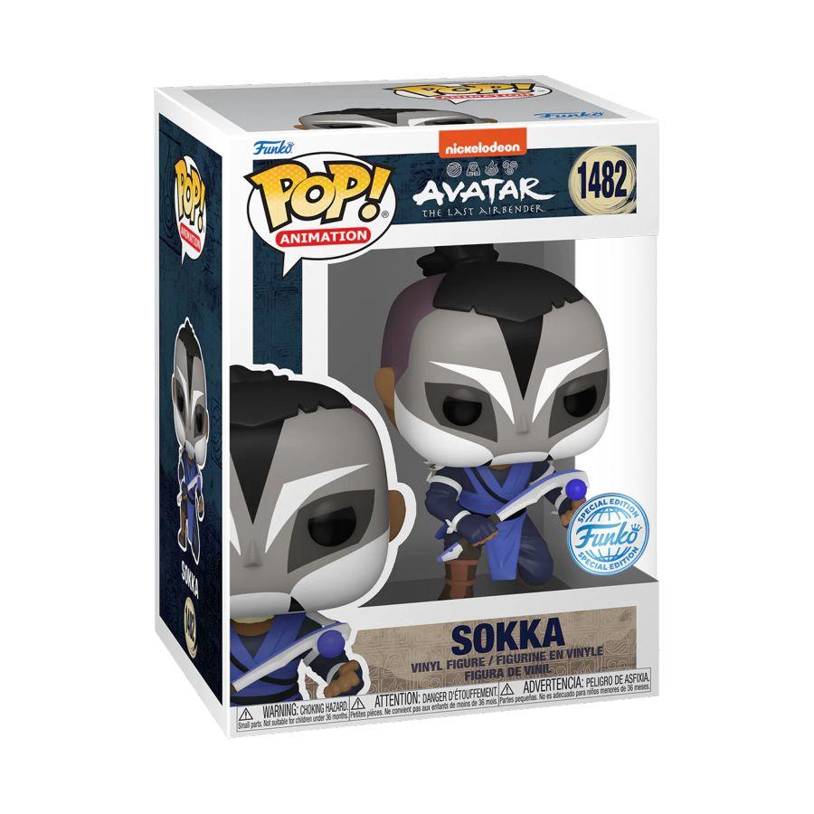 Avatar: the last Airbender - Sokka (Warrior) US Exclusive Pop! Vinyl [RS] Pop! Vinyl by Funko | Titan Pop Culture