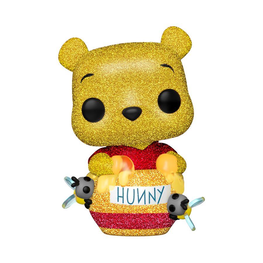 FUN76873 Winnie the Pooh - Winnie the Pooh US Exclusive Diamond Glitter Pop! Vinyl [RS] - Funko TBA - Titan Pop Culture