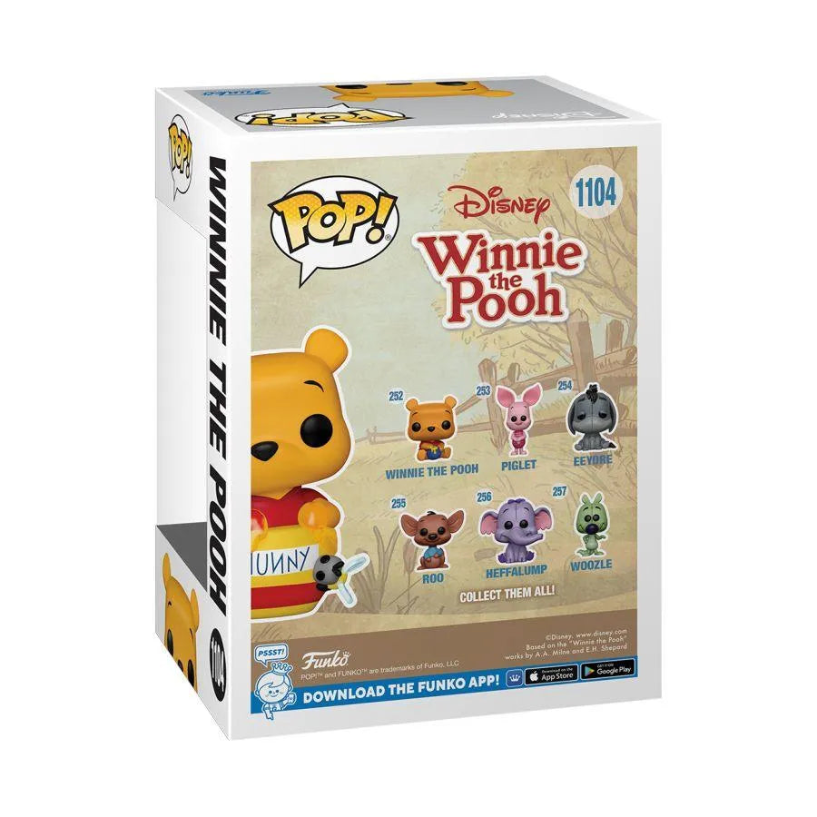 FUN76873 Winnie the Pooh - Winnie the Pooh US Exclusive Diamond Glitter Pop! Vinyl [RS] - Funko TBA - Titan Pop Culture