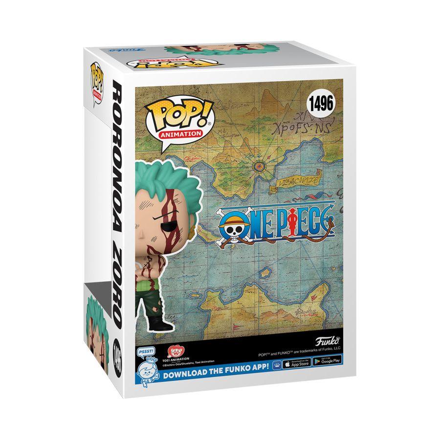 FUN76879 One Piece - Roronoa Zoro "Nothing Happened" US Exclusive Pop! Vinyl [RS] - Funko TBA - Titan Pop Culture