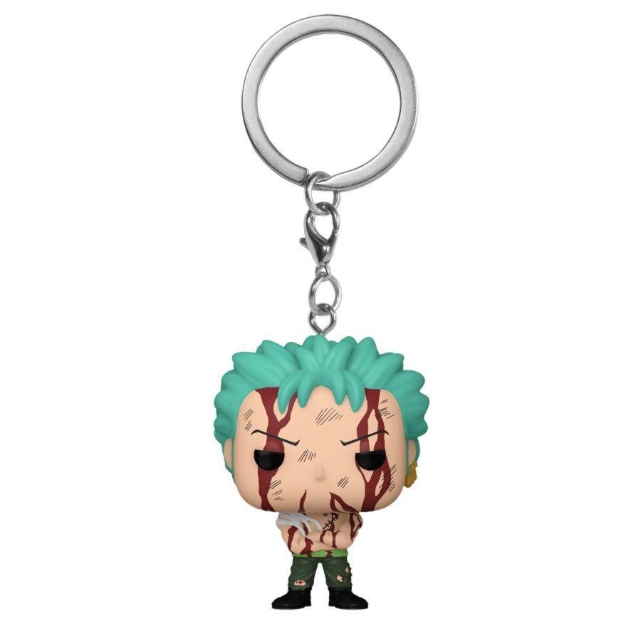 FUN76880 One Piece - Roronoa Zoro "Nothing Happened" US Exclusive Pop! Keychain [RS] - Funko - Titan Pop Culture