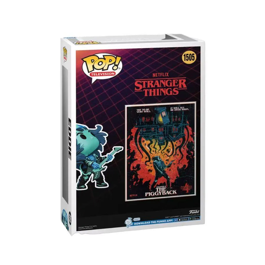 FUN76883 Stranger Things - Eddie US Exclusive Pop! Comic Cover [RS] - Funko - Titan Pop Culture