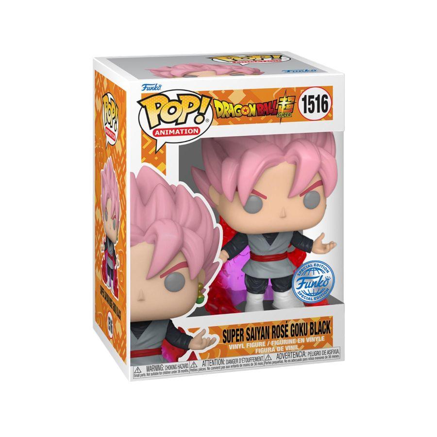 FUN76944 Dragon Ball Super - Goku Rose Black US Exclusive Glow Pop! Vinyl [RS] - Funko - Titan Pop Culture