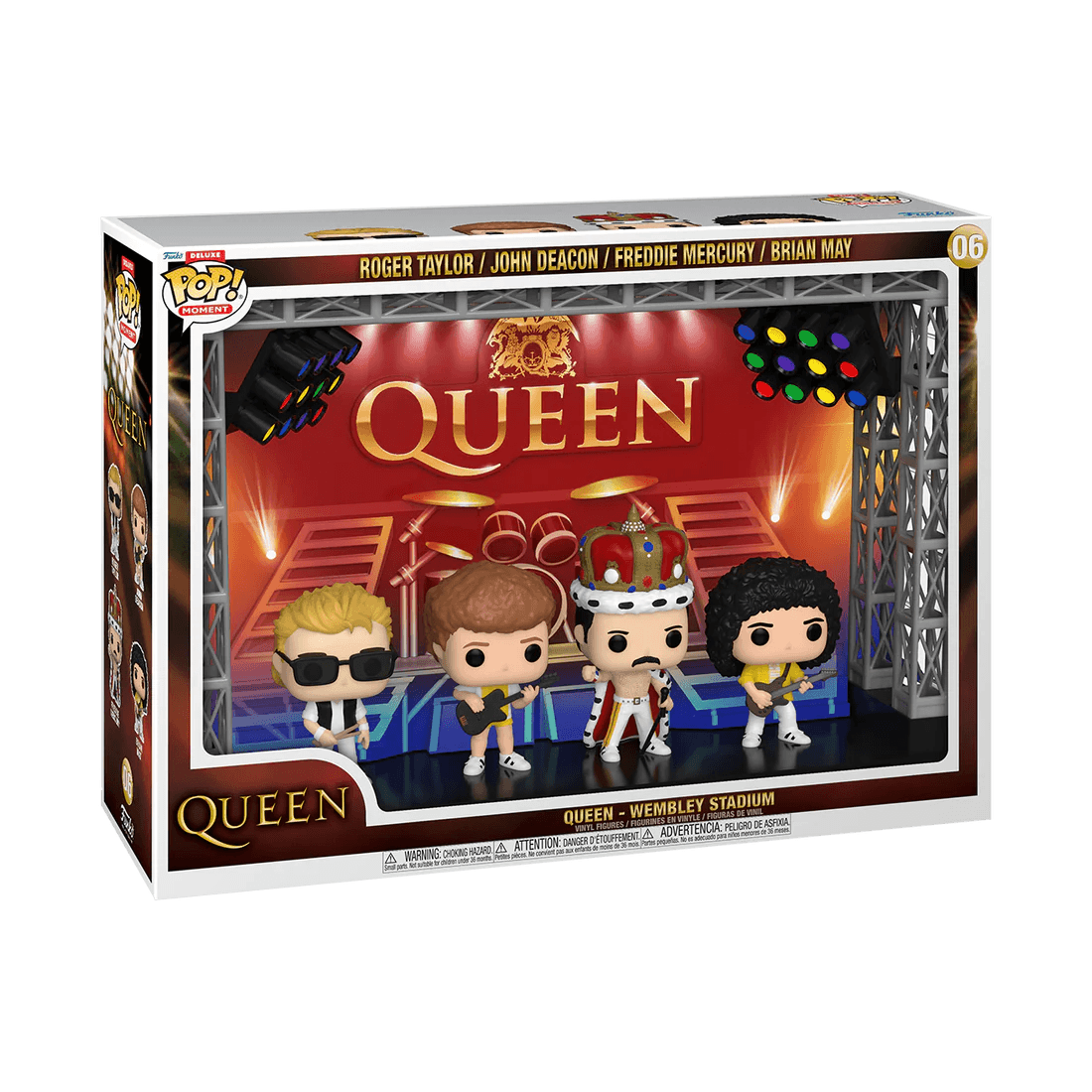 FUN77012 Queen - Wembley Stadium Pop! Moment Deluxe - Funko TBA - Titan Pop Culture