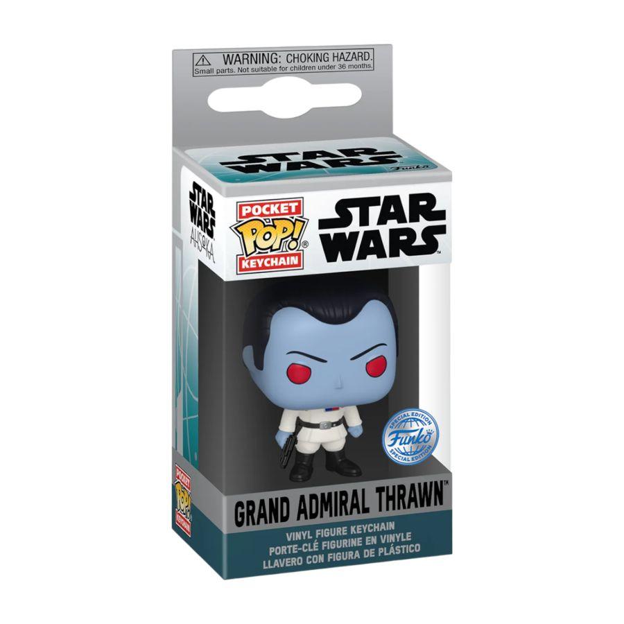 FUN77021 Star Wars: Ahsoka (TV) - Thrawn US Exclusive Pop! Keychain [RS] - Funko - Titan Pop Culture