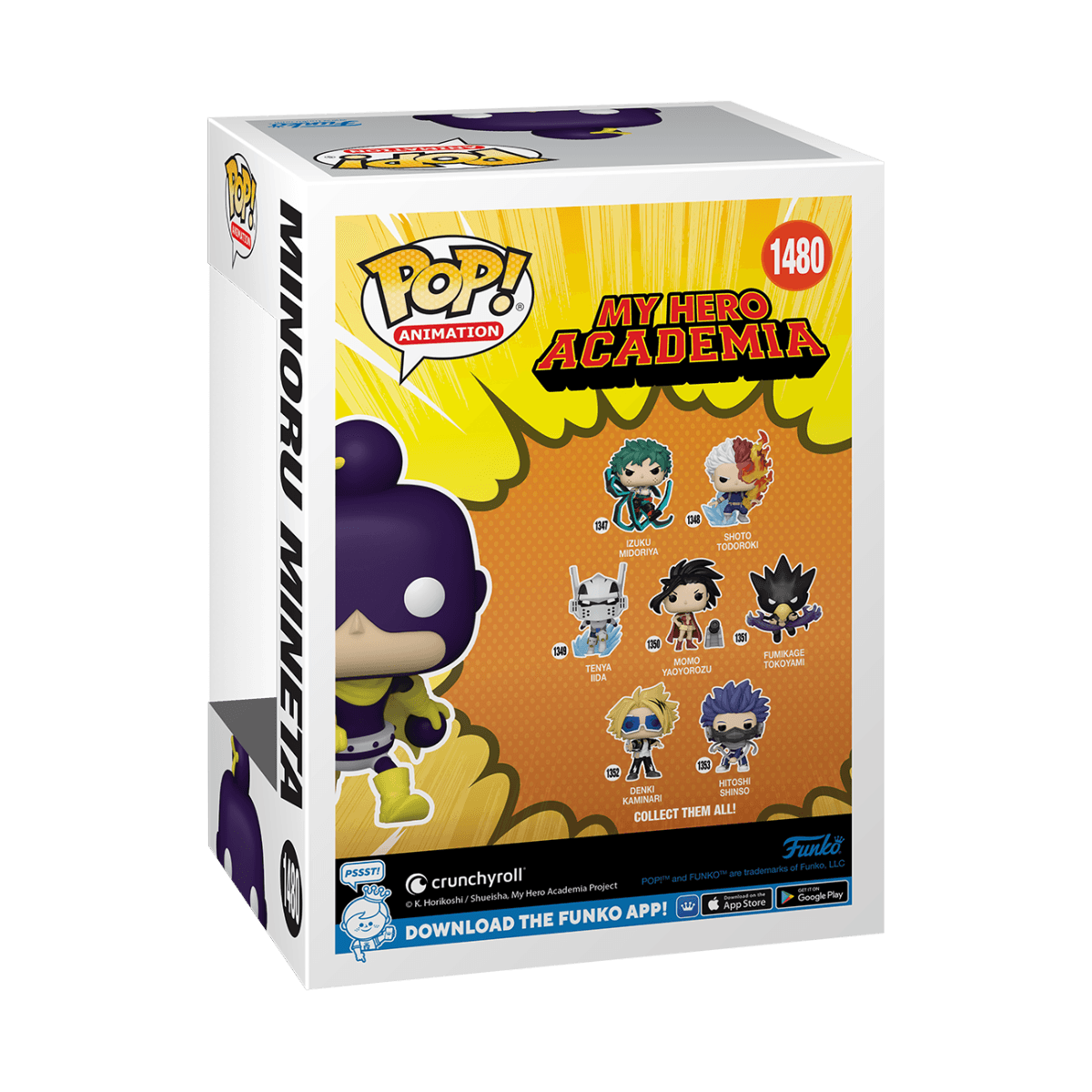 FUN77022 My Hero Academia - Minoru Mineta US Exclusive Pop! Vinyl [RS] - Funko - Titan Pop Culture