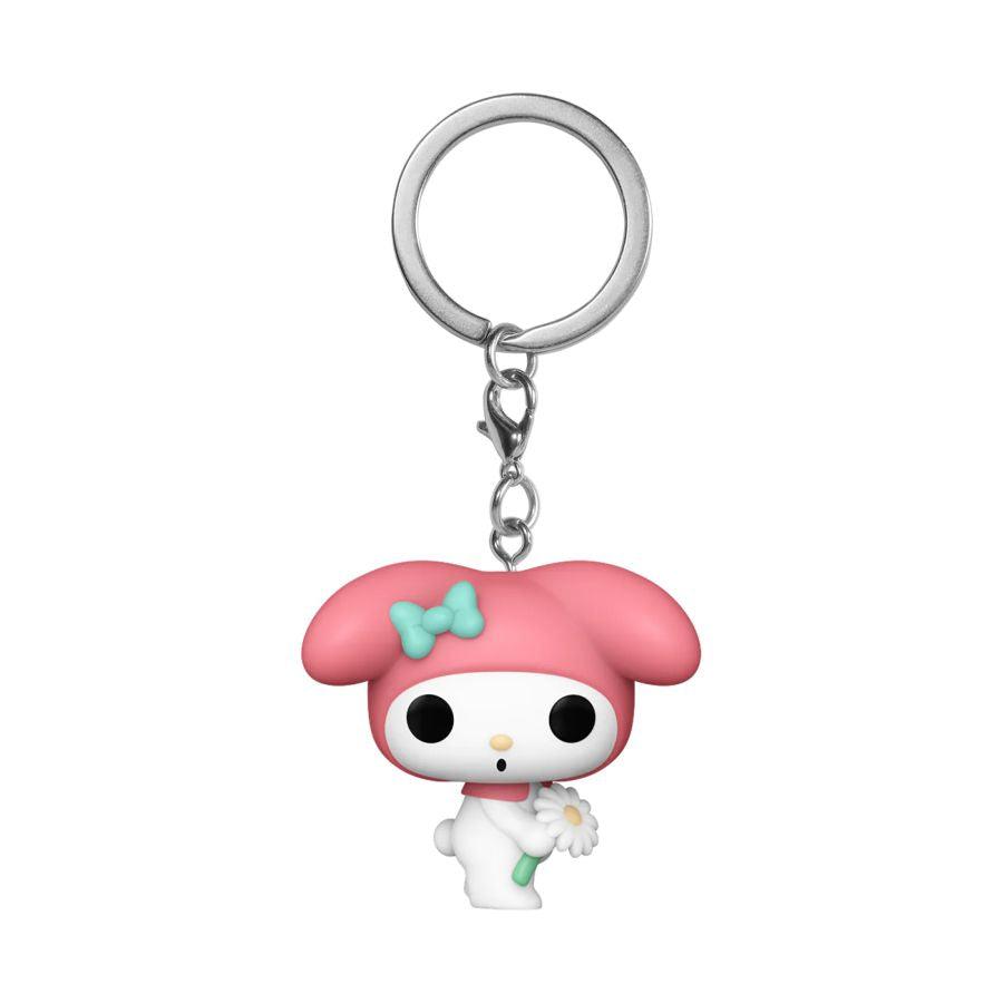 FUN77049 Hello Kitty - My Melody (Spring Time) US Exclusive Pop! Keychain [RS] - Funko TBA - Titan Pop Culture