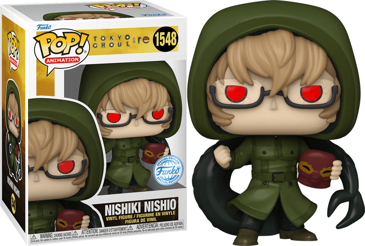 FUN77106 Tokyo Ghoul:Re - Nishiki Nishio US Exclusive Pop! Vinyl [RS] - Funko - Titan Pop Culture