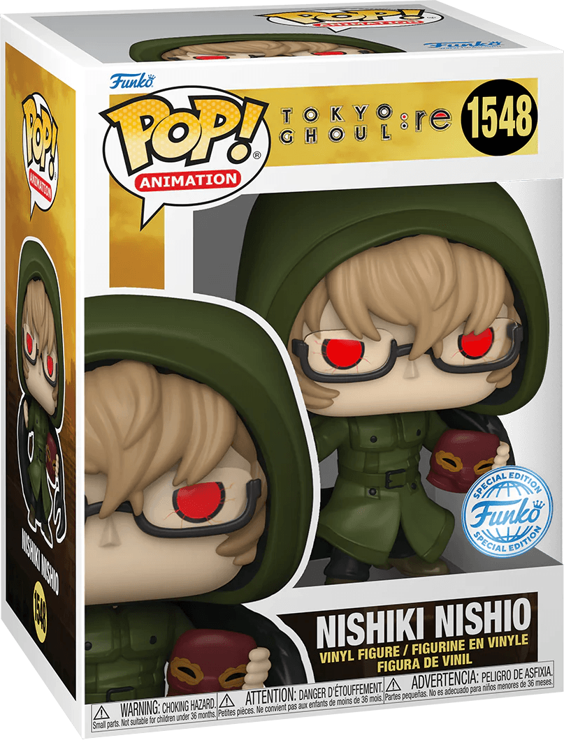 FUN77106 Tokyo Ghoul:Re - Nishiki Nishio US Exclusive Pop! Vinyl [RS] - Funko - Titan Pop Culture