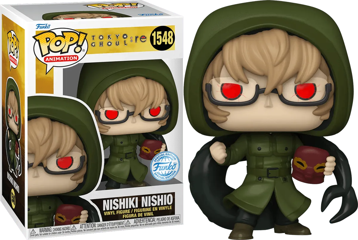 FUN77106 Tokyo Ghoul:Re - Nishiki Nishio US Exclusive Pop! Vinyl [RS] - Funko - Titan Pop Culture