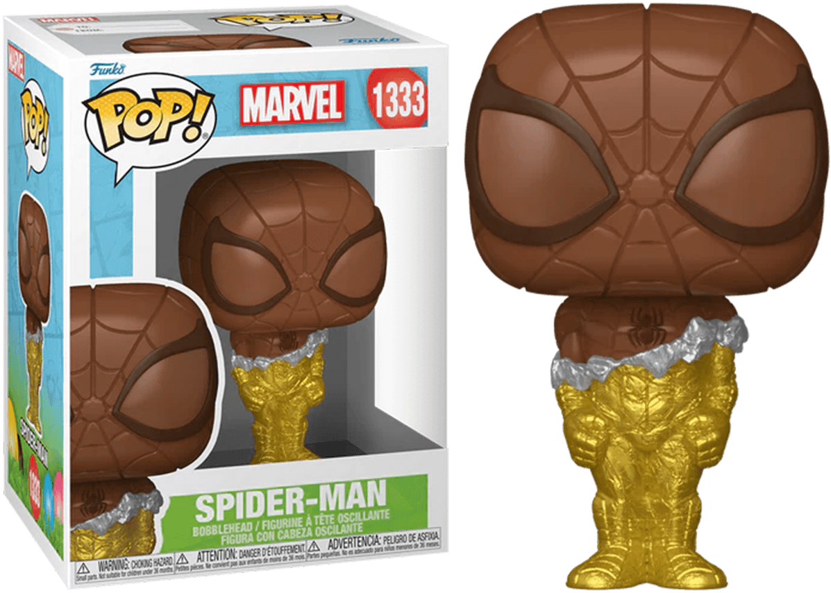 FUN77171 Marvel Comics - Spider-Man (Easter Chocolate) Pop! Vinyl - Funko - Titan Pop Culture
