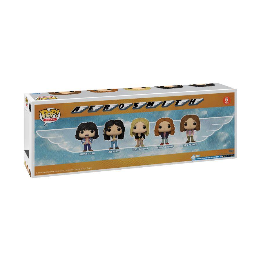 FUN77189 Aerosmith - Band Line-Up Pop! Vinyl 5-Pack - Funko - Titan Pop Culture