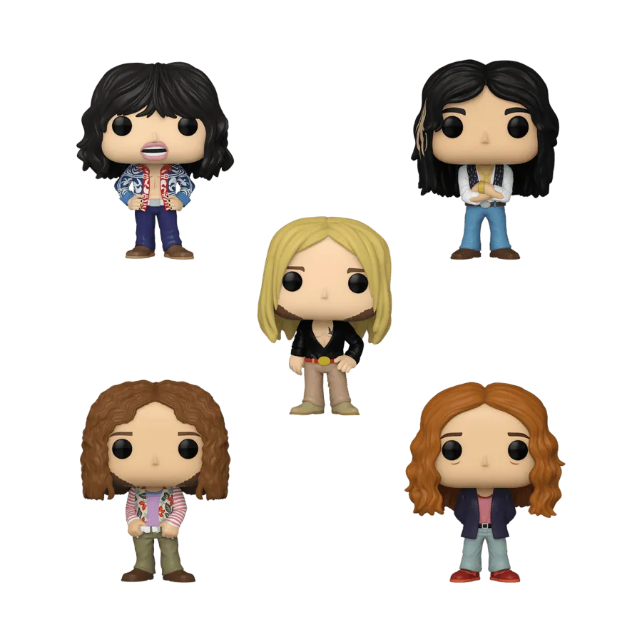 FUN77189 Aerosmith - Band Line-Up Pop! Vinyl 5-Pack - Funko - Titan Pop Culture