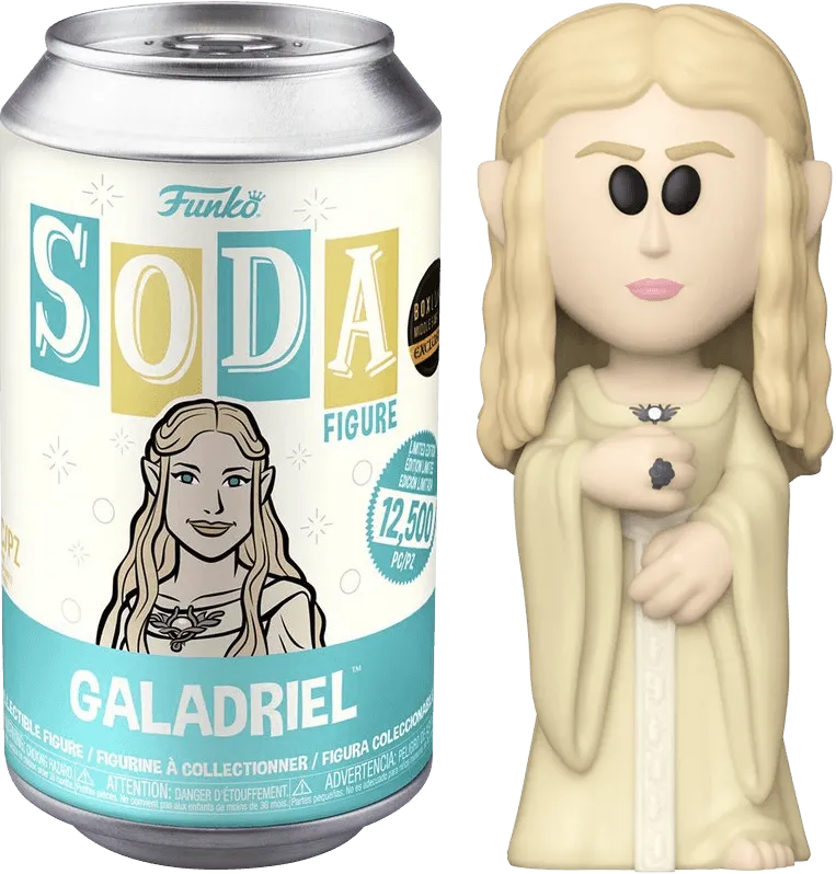 FUN77387 The Lord of the Rings - Galadriel US Exclusive (with chase) Vinyl Soda [RS] - Funko - Titan Pop Culture