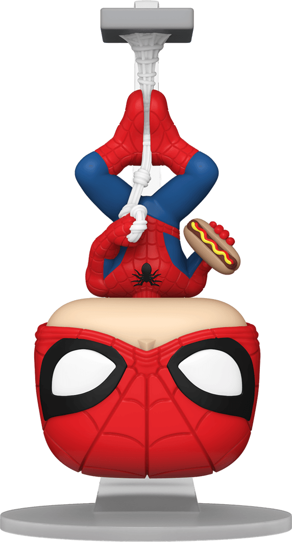 FUN77388 Spider-Man - Spider-Man (with Hot Dog) US Exclusive Pop! Vinyl [RS] - Funko - Titan Pop Culture