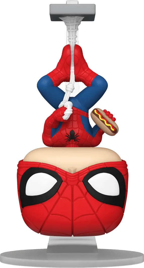 FUN77388 Spider-Man - Spider-Man (with Hot Dog) US Exclusive Pop! Vinyl [RS] - Funko - Titan Pop Culture