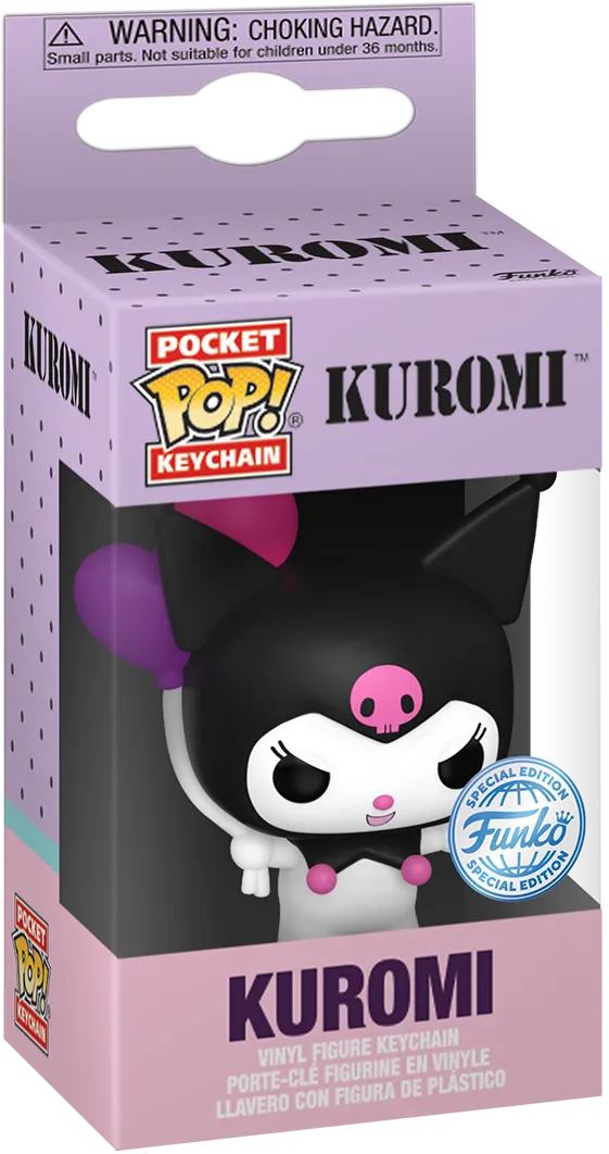 FUN77394 Hello Kitty - Kuromi US Exclusive Pop! Keychain [RS] - Funko - Titan Pop Culture