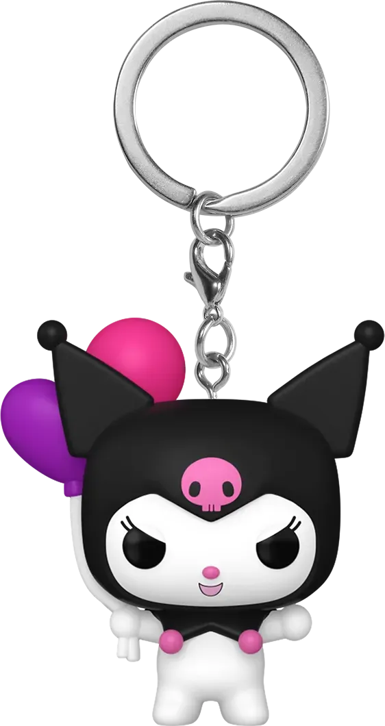 FUN77394 Hello Kitty - Kuromi US Exclusive Pop! Keychain [RS] - Funko - Titan Pop Culture