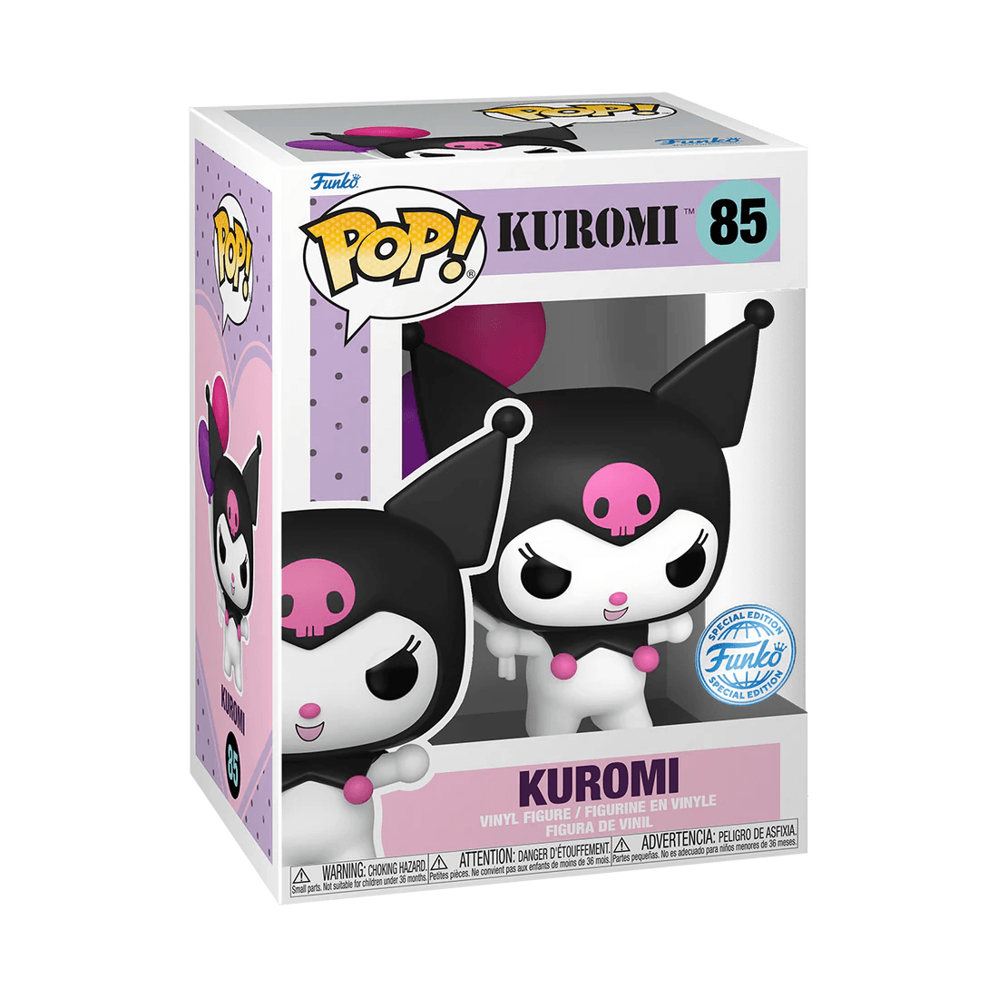 FUN77395 Hello Kitty - Kuromi (Balloons) US Exclusive Pop! Vinyl [RS] - Funko - Titan Pop Culture