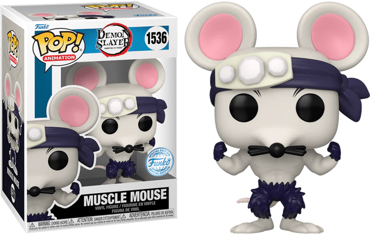 FUN77402 Demon Slayer - Muscle Mouse US Exclusive Pop! Vinyl [RS] - Funko - Titan Pop Culture