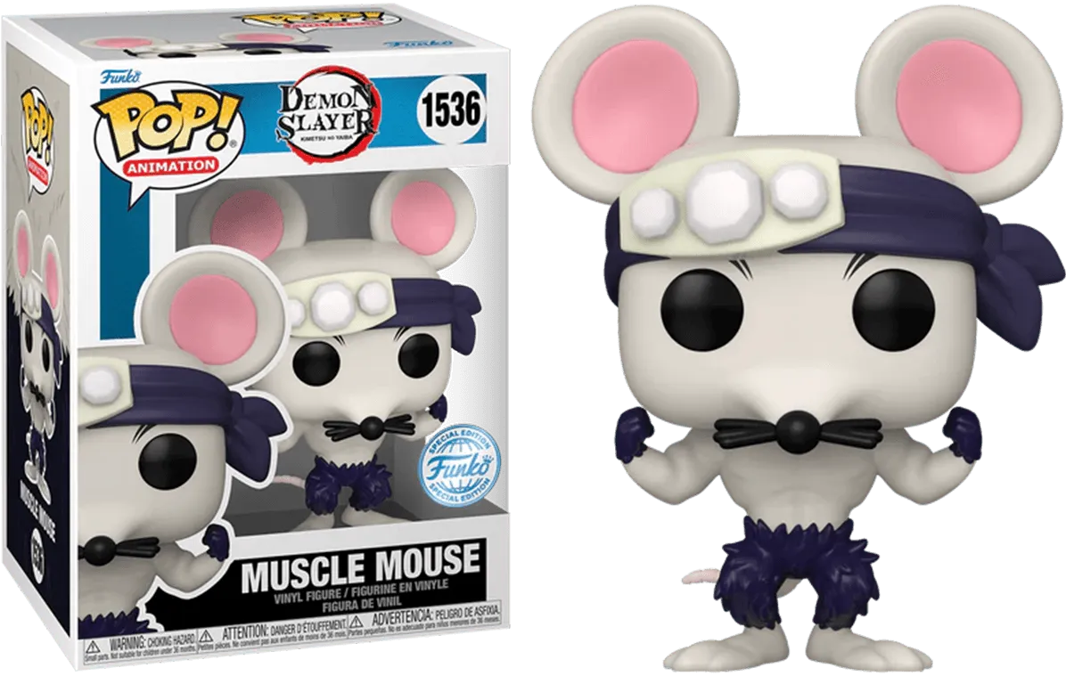 FUN77402 Demon Slayer - Muscle Mouse US Exclusive Pop! Vinyl [RS] - Funko - Titan Pop Culture