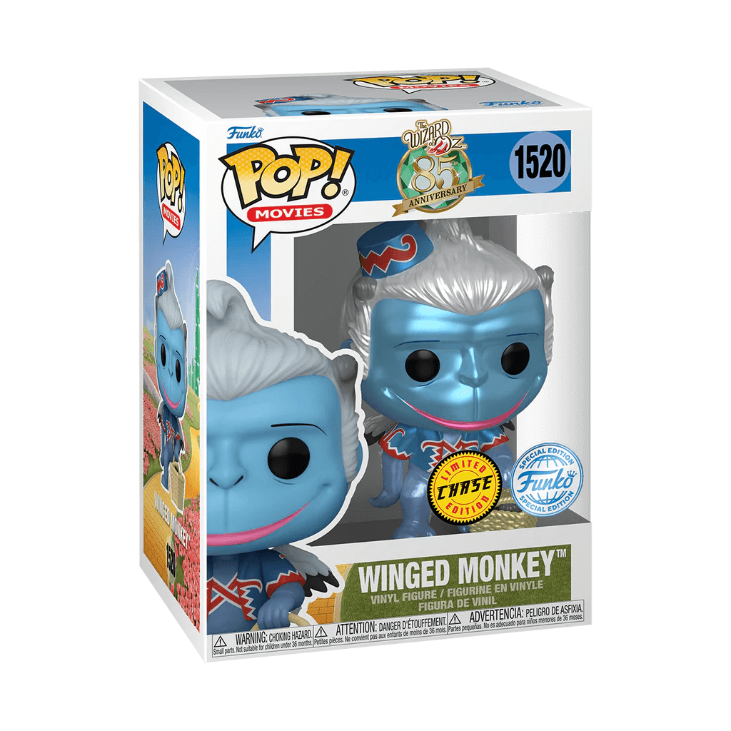 FUN77423 Wizard of Oz - Winged Monkey (with chase) US Exclusive Pop! Vinyl [RS] - Funko TBA - Titan Pop Culture