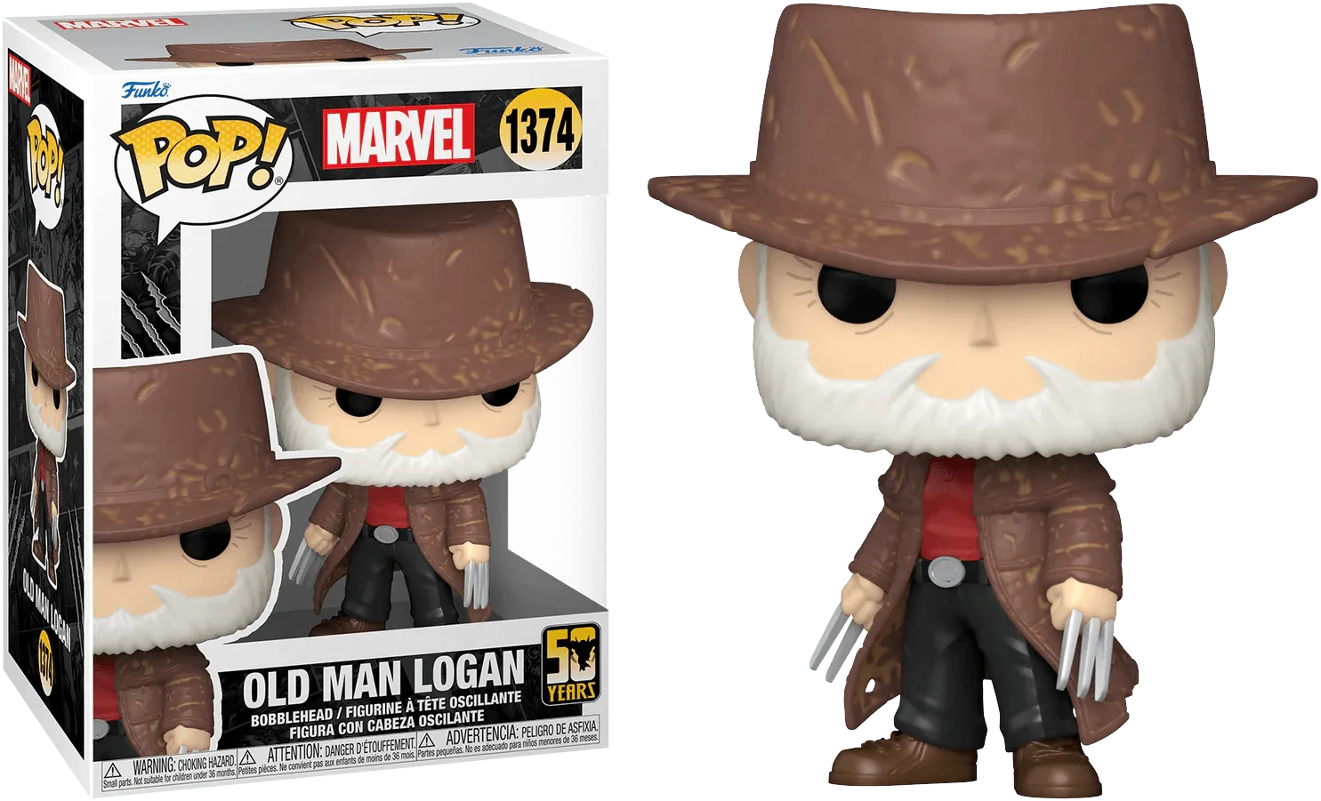 FUN77435 Wolverine 50th Anniversary - Old Man Logan Pop! Vinyl - Funko - Titan Pop Culture