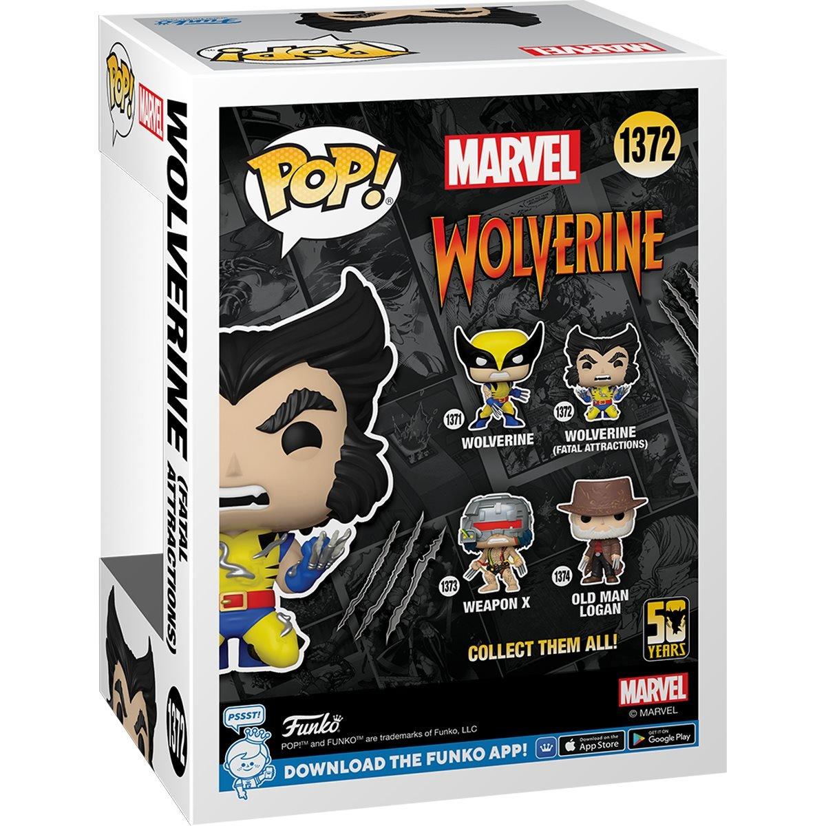 FUN77436 Wolverine 50th Anniversary - Wolverine (Fatal Attractions) Pop! Vinyl - Funko - Titan Pop Culture