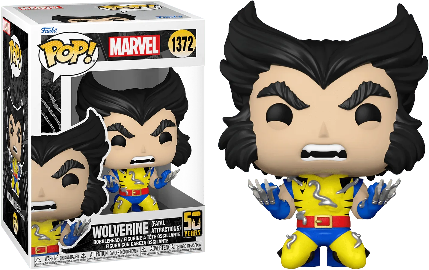 FUN77436 Wolverine 50th Anniversary - Wolverine (Fatal Attractions) Pop! Vinyl - Funko - Titan Pop Culture