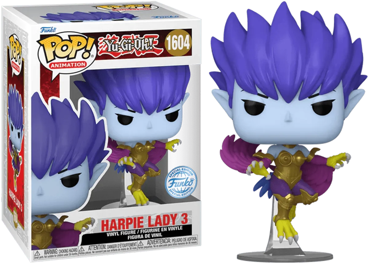 FUN77476 Yu-Gi-Oh! - Harpie Lady #3 US Exclusive Pop! Vinyl [RS] - Funko - Titan Pop Culture