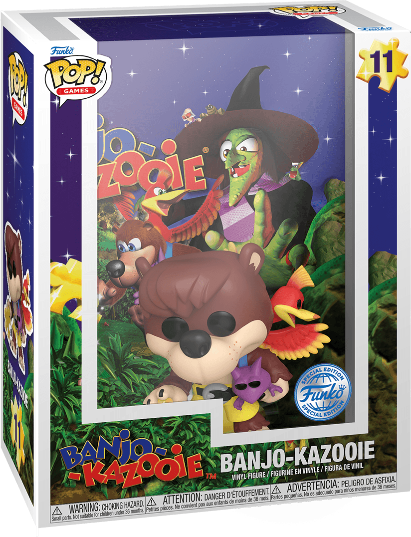FUN77479 Banjo Kazooie - Banjo Kazooie US Exclusive Pop! Game Cover [RS] - Funko - Titan Pop Culture